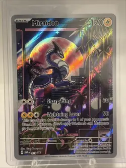 Pokemon TCG Miraidon SVP Black Star Promos SVP013 Holo Promo Promo - Image 1