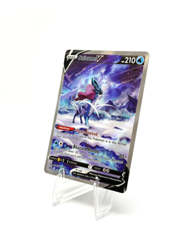 Pokemon Suicune V Galarian Gallery)Ultra Rare Crown Zenith GG38/GG70 - Image 2