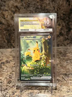 Pikachu EX 276/217 Ascended Heroes ACE 10 GEM MINT SIR Pokemon TCG - Image 3