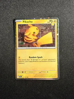 Pikachu 051/162 Cosmos Holo Temporal Forces - Pokemon TCG ; NM - Image 1