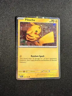 Pikachu 051/162 Cosmos Holo Temporal Forces - Pokemon TCG ; NM - Image 2