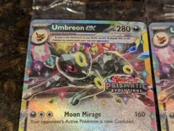 Pokemon Umbreon Ex 060/131 Prismatic Evolutions Stamped Sealed Promo Lot Of 2 - Image 2