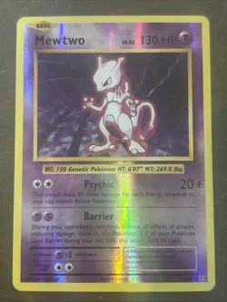 Mewtwo 51/108 XY: Evolutions Reverse Holo Pokemon TCG LP - Image 1