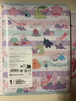 Sealed Pokemon Center Exclusive We're Goomy Zip Binder IN HAND READY TO SHIP - Image 1