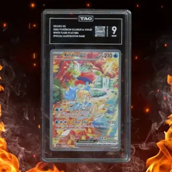 Pokemon White Flare KELDEO EX 167/086 Special Illustration Rare TAG 9 - Image 1