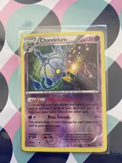 x1 Chandelure - 50/114 - Holo Rare - Reverse Holo Pokemon XY Steam Siege M/NM - Image 1