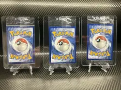 Set Of 3 Pokemon TCG Pikachu 027 Promo Holo Black Star Paldea Evolved Sealed - Image 2