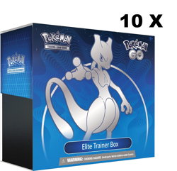 Case 10x Pokemon TCG: Pokemon GO Elite Trainer Box Factory Sealed - Image 1