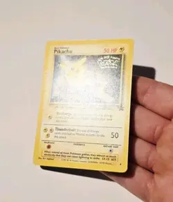 Pokemon Pikachu #4 WoTC Black Star Movie Promo MP - Image 4