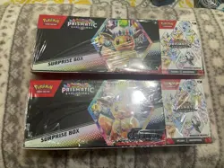 Pokemon Prismatic Evolutions Surprise Box & Booster Bundle X2 Sams Club see pics - Image 1