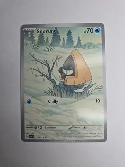 Snorunt ASC EN 227/217 Illustration Rare Ascended Heroes Pokemon TCG NM - Image 1