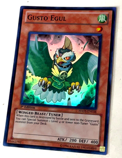 Gusto Egul HA05-EN038 Yu-Gi-Oh! Card Light Play 1st Edition - Image 1