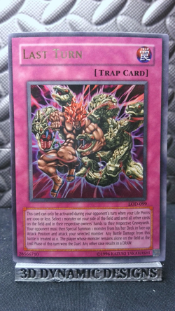 | Yugioh Last Turn LOD-099 Ultra Rare Legacy Of Darkness LP 🔥 | - Image 1