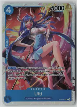 Ulti (Reprint) OP05-043 One Piece Premium Booster -The Best- Super Rare NM - Image 1