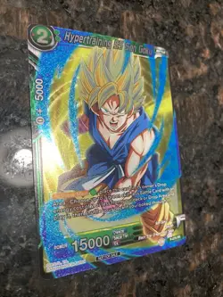 Hypertraining SS Son Goku P-079 PR Foil Dragon Ball Super Card Game | NM - Image 3