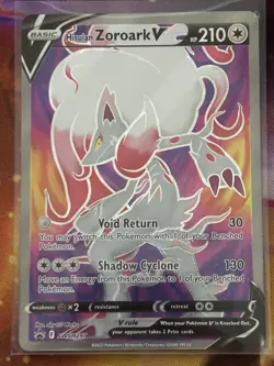Pokemon TCG EX V Holo Promo Card Lot Mega Manectric Reshiram Hisuian Zoroark - Image 5