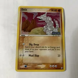 Pokemon Card - Onix Unseen Forces 65/115 Reverse Holo Stamped - Image 1