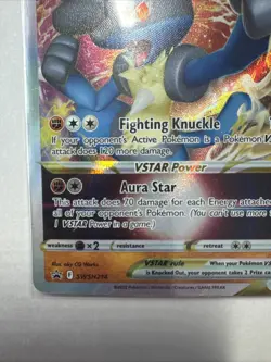 Lucario VSTAR - Promo SWSH: Sword & Shield Promo Cards SWSH214 NM - Image 5