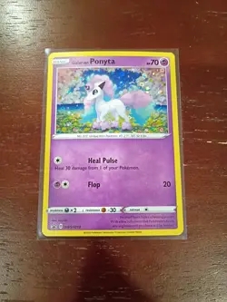 Galarian Ponyta SWSH013 SWSH: Sword & Shield Promo Cards Holo - Image 1