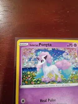 Galarian Ponyta SWSH013 SWSH: Sword & Shield Promo Cards Holo - Image 2