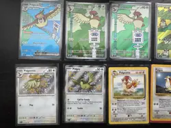 Pidgeot, Pidgeotto And Pidgey Obsidian Flames, Paldean Fates & Base Set Card Lot - Image 3