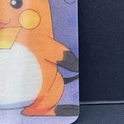 Pokemon Pikachu Raichu 3D Lenticular Promo Card Viz Video Pioneer PIKA-0030D/DVD - Image 5