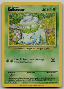 Bulbasaur Classic Collection Trading Card Game Classic 001/034 NM - Image 1