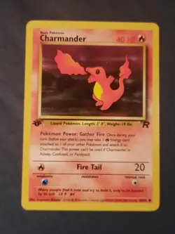 Pokemon Card Charmander 1st Edition #50/82 1999-2000 - Image 3