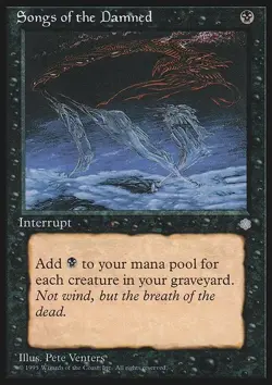 Songs of the Damned - Ice Age | MTG Card - Image 3