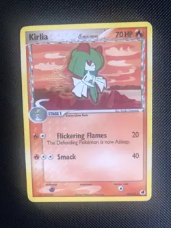 Pokemon Uncommon Card: Kirlia 33/101 (Ex Dragon Frontiers Set) MP - Image 1