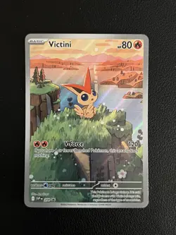 Pokemon TCG - Victini SVP 208 Promo Card - Image 1