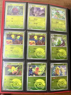 Pokemon Binder Card Lot All NM Condition S-Chinese 151 Pokeball Holo Lot - Image 2