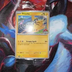 Pikachu SVP 190 Black Star Promo - World Championships 2024 Sealed Pokemon Card - Image 2