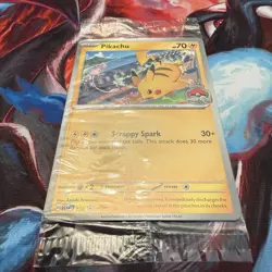 Pikachu SVP 190 Black Star Promo - World Championships 2024 Sealed Pokemon Card - Image 3