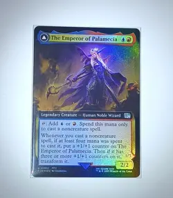 The Emperor of Palamecia (Extended Art) - Final Fantasy (FIN) Foil NM MTG - Image 1