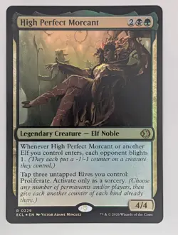 Foil High Perfect Morcant 229 Lorwyn Eclipsed Mtg NM - Image 1