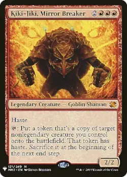 mtg magic Kiki-Jiki, Mirror Breaker ENGLISH kiki jiki brise-miroir the list - Image 1