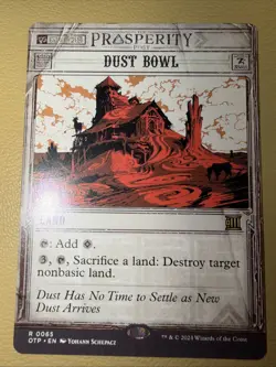 MTG Dust Bowl Breaking News OTP 65/264 Regular Rare - Image 1