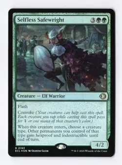 Selfless Safewright (Foil) 0193 (R) MTG Lorwyn Eclipsed (ECL) - Image 1