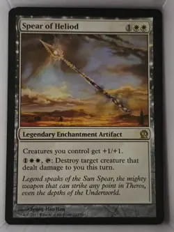 Spear of Heliod - R from THS #33 - in LP-NM Condition - Image 1