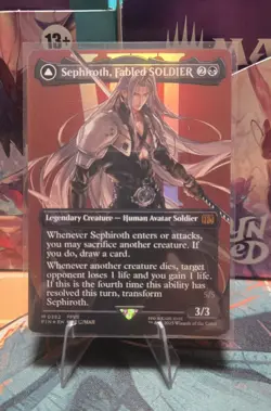 Sephiroth, Fabled SOLDIER (0382) (Borderless) Final Fantasy Foil - Image 1