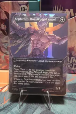 Sephiroth, Fabled SOLDIER (0382) (Borderless) Final Fantasy Foil - Image 2