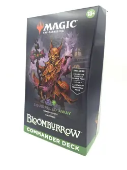 Bloomburrow Commander Deck - Squirreled Away - MTG - NEW/SEALED - Image 1