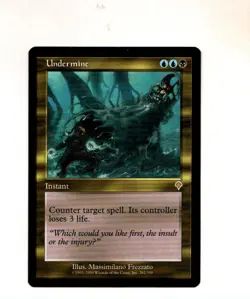 MTG Undermine SP/NM- Invasion Magic the Gathering ~ Free Shipping ~ - Image 1