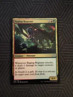 mtg raging regisaur rivals ixalan - Image 1