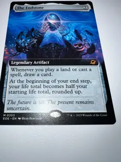 MTG The Endstone - Extended Art, NM-Mint, English Edge of Eternities - Image 3