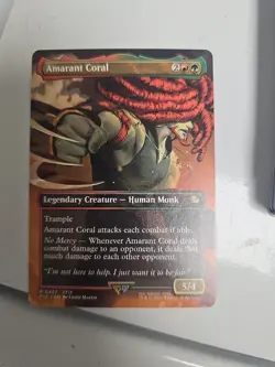 Amarant Coral (Borderless) Commander: Final Fantasy Foil - Image 1