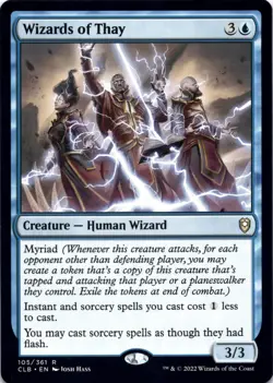 Wizards of Thay - Battle For Baldur's Gate - Magic MTG NM - Image 1