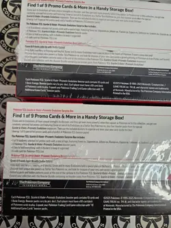 Lot of 2 Pokemon Prismatic Evolutions Surprise Box/Booster Sam's Club Bundle - Image 3
