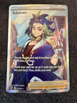 Pokemon TCG Adaman Sword & Shield Astral Radiance 181/189 Holo Full Art - Image 1